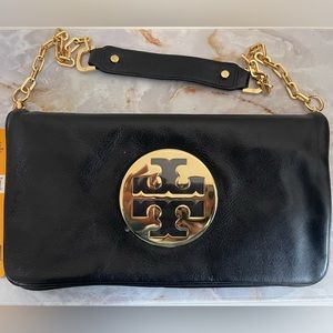 NWT Tory Burch Reva Leather Shoulder Bag